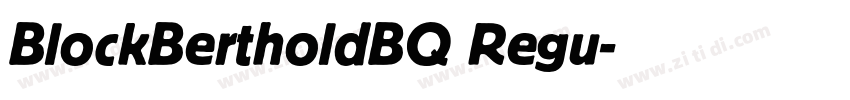 BlockBertholdBQ Regu字体转换 BlockBertholdBQ Regu字体转换